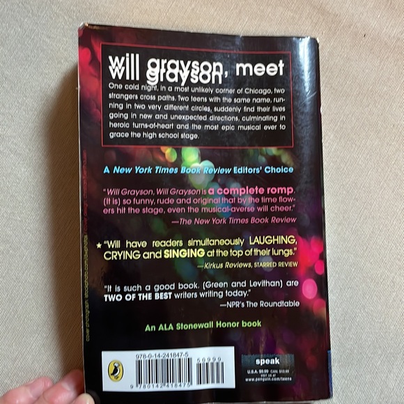 📚2/$6  Will Grayson, Will Grayson #1 Series - Picture 2 of 11